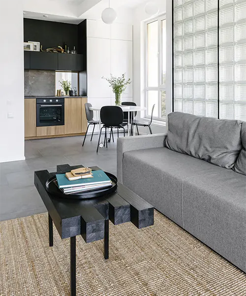 Block is an Arcus project built on pure geometry, light and calm contrast.