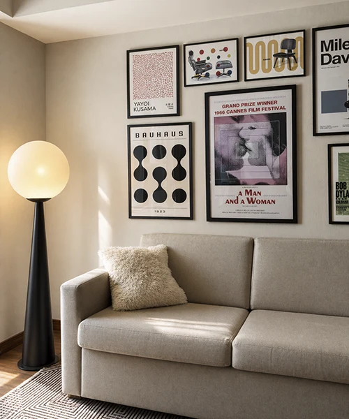 A New York 1960s mood, stylish mid-century modern, inspired by Mad Men