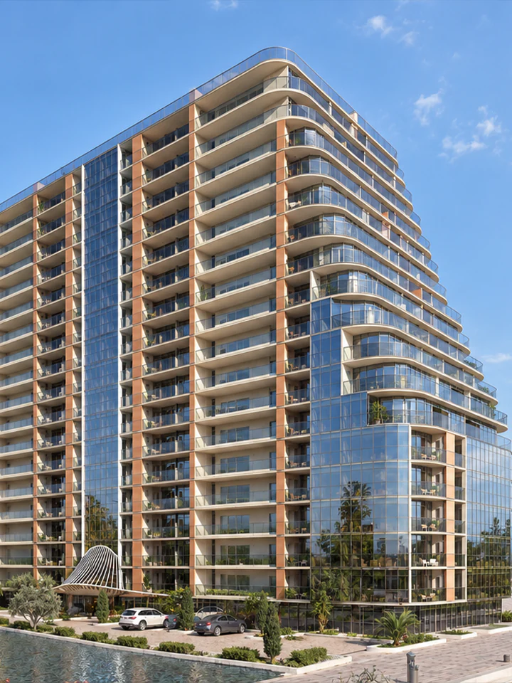 Optima Residence exterior in Batumi New Boulevard