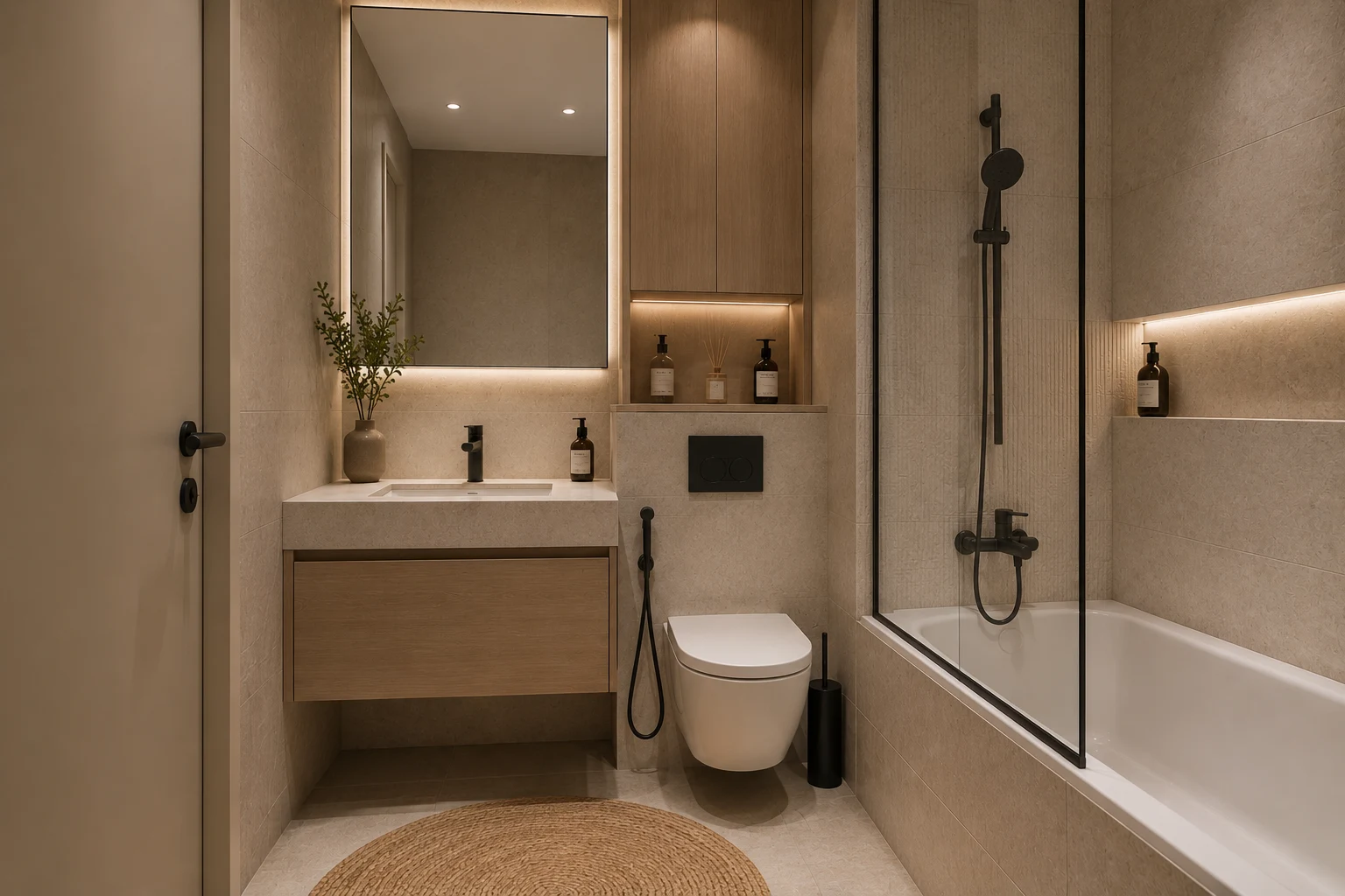 Proposed renovation concept — bathroom